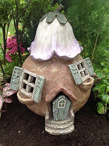 Miniature Fairy Garden House - Fairy Garden Village Accessories Decoration Miniature Dollhouse Pieces Gnome Home (Gourd House)
