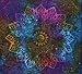 Popular Handicrafts Blue Tie Dye Bohemian Tapestry Elephant Star Mandala Tapestry Wall Hanging Boho Tapestries Hippie Hippy Beach Coverlet Curtain 54x84 Inches,(140cmsx215cms)