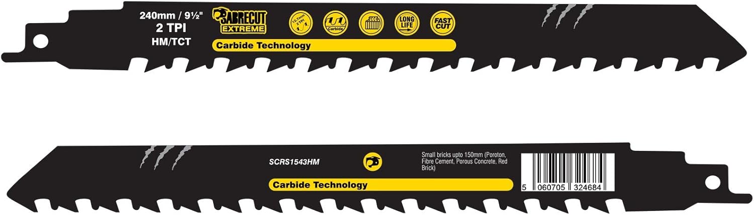 1 X SabreCut SCRS1243HM Tungsten Carbide 305 Mm 2 TPI S1243HM Medium - View #9