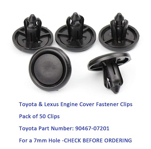 100pcs Engine Cover Grille Bumper Retainer Clips For Toyota/Lexus - Foto 10