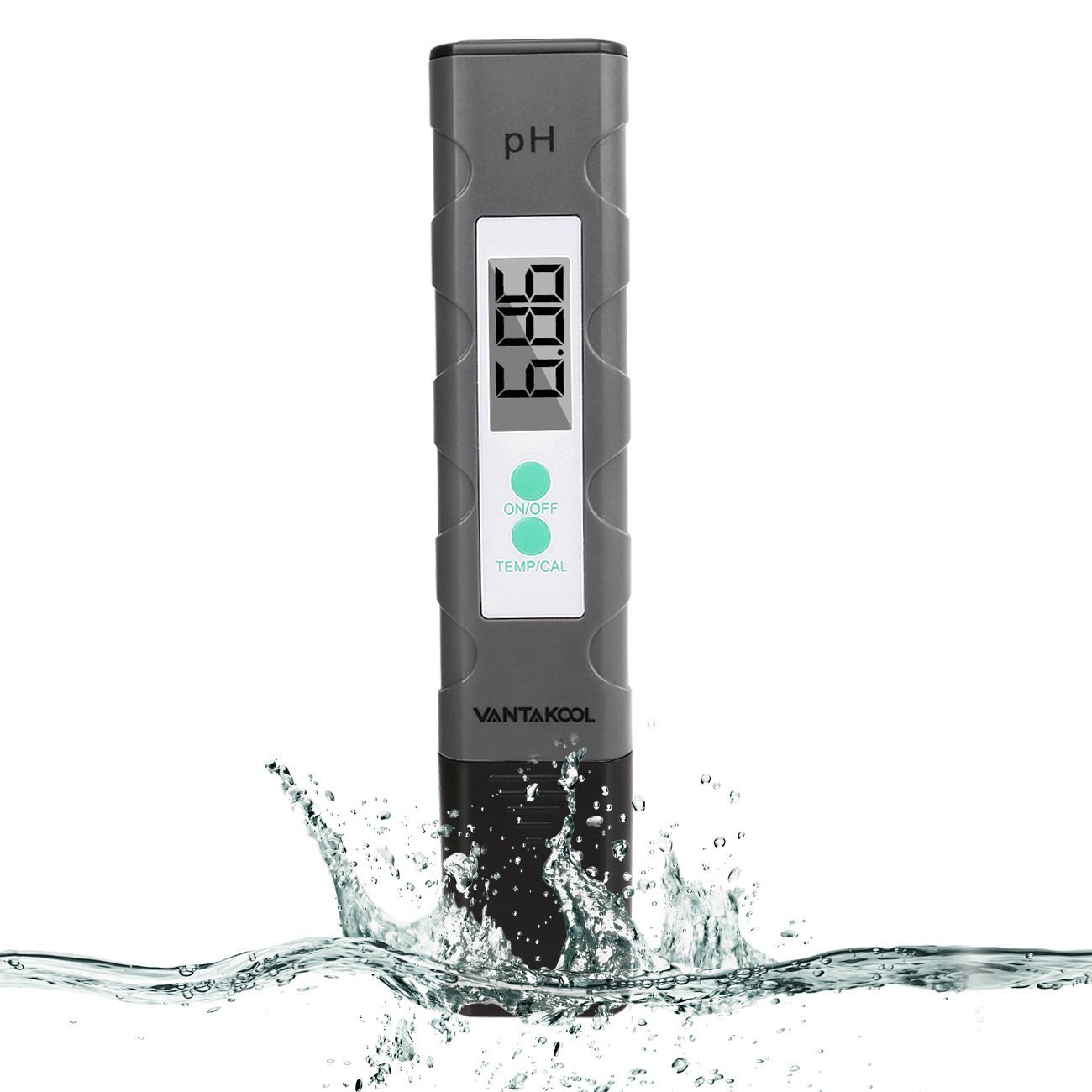 Digital PH Meter, High Accuracy pH Meter for Water Quality, Food