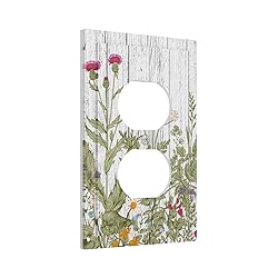 ShinyLuck Boho Wild Flowers 1 Gang Electrical