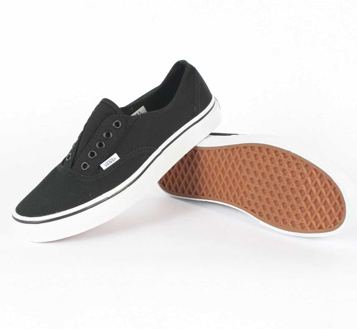 Vans U Era Laceless Shoes In Black/True White Fashion