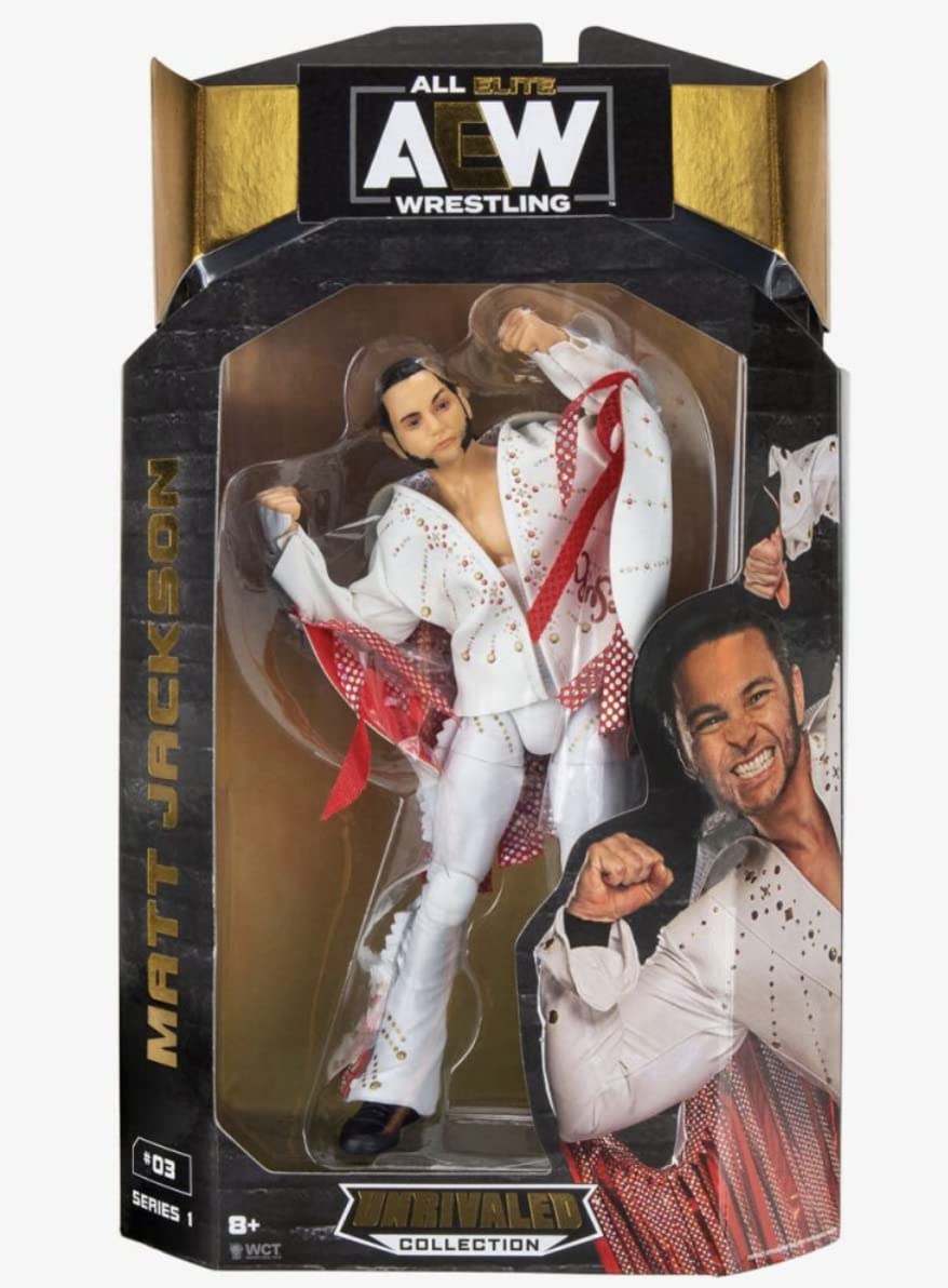 AEW All Elite Wrestling Unrivalled Collection 16.5 cm Figure - Matt Jackson