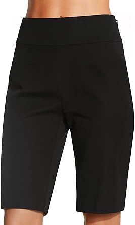 high rise bermuda shorts