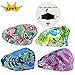 JoyRing 4 Pack Adjustable Surgical Scrub Cap Medical Doctor Bouffant Hats with Sweatband and Free Cotton Mask