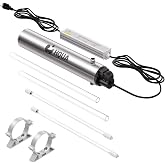 HQUA-TWS-12 Ultraviolet Water Purifier Filter for Whole House Water Purification,12GPM 120V, 1 Extra UV Lamp + 1 Extra Quartz Sleeve