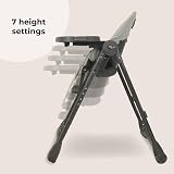 My Babiie MBHC9 Highchair Birth to 3 Years Grey 5 Recline 7 Height view 5