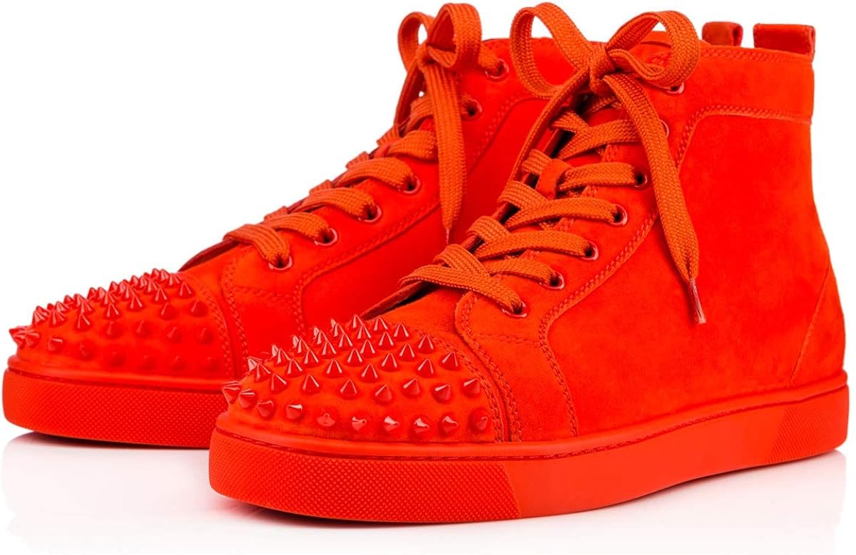 ac lou spikes 2 high top sneaker