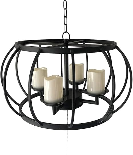 Coastshade Gazebo Chandelier Hanging Cord Battery Operated Ceiling