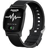 Joyearth Relief Band for Travel Sickness Morning Sickness Anti Nausea Wristband Motion Sickness Bands Reinforced Wrist Strap Waterproof Rechargeable Drug Free Without Side Effects(Black)