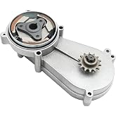 Zreneyfex 14T Clutch Drum Bell Housing Kit, Fits 43cc 47cc 49cc 2 Stroke Mini Pocket Bike Dirt Bike ATV, 50cc Class Mini Quad Centrifugal Clutch Gearbox Assembly Replacement Parts