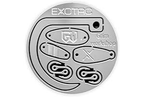 Exotac reelKIT Stackable Survival Tool Inserts, Transform Your xREEL Pocket Reel into a Food Procurement Kit, Choose from Gaff Fishing, Hunting, and Lure Sets, Made in The USA