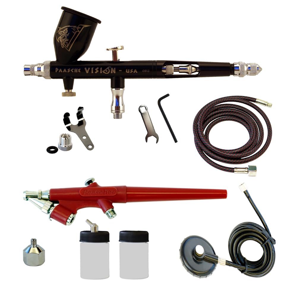 Photo 1 of Paasche Double Airbrush Package with TGX & EZ Models