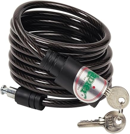 Napier Security Cord Lock - to secure your shotgun or rifle - can be used with the Napier Protector Secure Range of slips. It is 264cm (104") long and is supplied with two high security keys