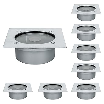 Garten Wege Sockelleuchten Solar Bodeneinbaustrahler Aussen Garten Led Lampe Bodenstrahler Solarleuchte Pack Esscopipe Com