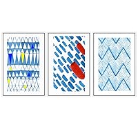 3 Piece Framed Canvas Wall Art Colorful Painting Canvas Prints Home Artwork Decoration for Living Room,Bedroom - 16