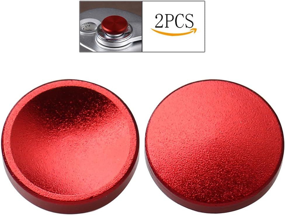 Wode Shop 2 Pack Camera Soft Shutter Release Button for X100 X10 XPRO-1 X-E1 (Red)