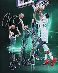 Basketball Superstar Jayson Tatum Signed Poster For