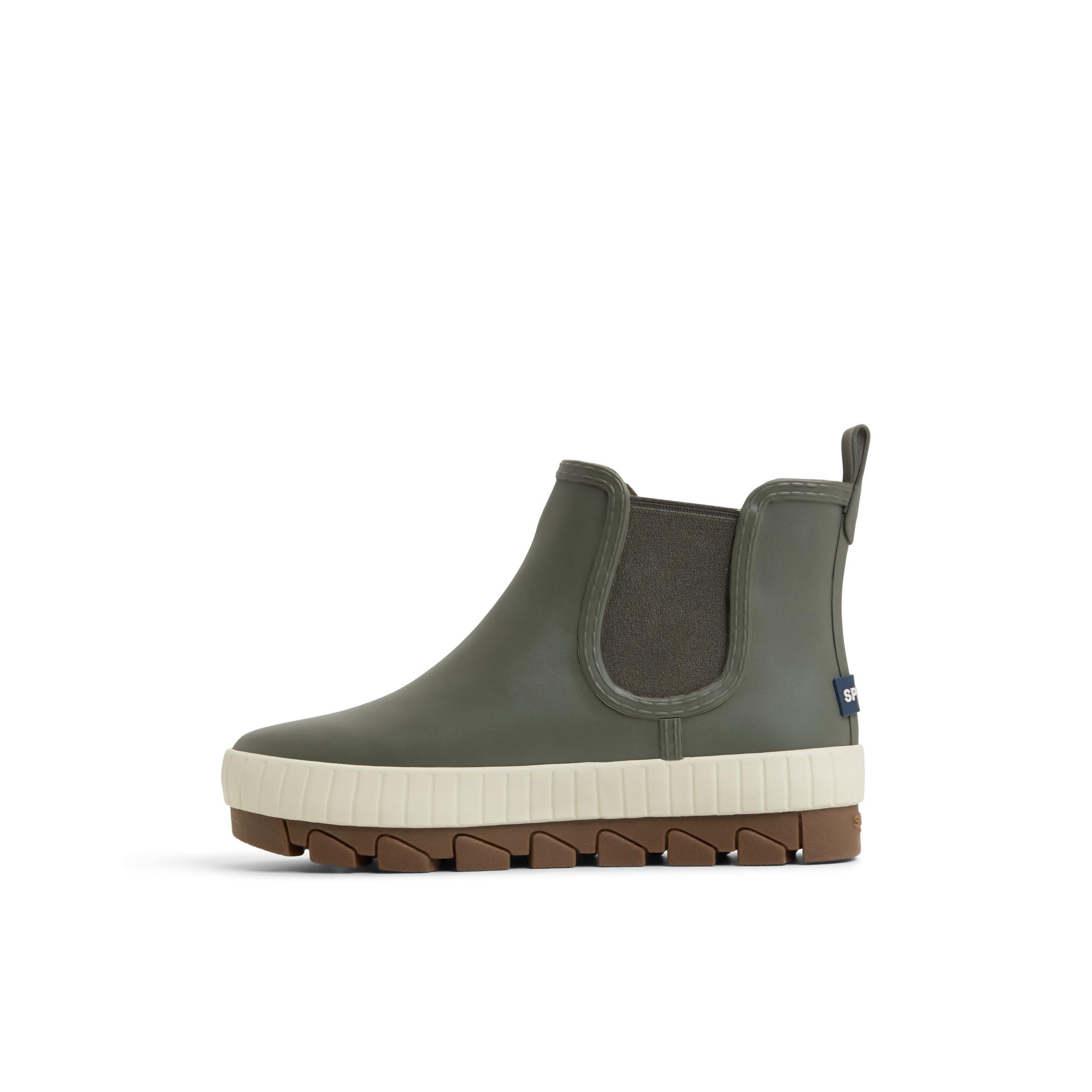 Sperry Women's Torrent Chelsea Rain Boot, Olive, 9 Image