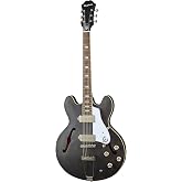 Epiphone Casino Hollowbody Worn, Ebony