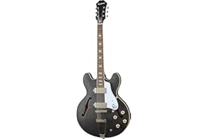 Epiphone Casino Hollowbody Worn, Ebony