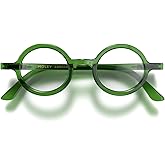 LONDON MOLE® Moley reading glasses | Cool round shaped readers | Men’s Women’s Unisex | Spring hinges