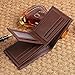 Harrms Genuine Leather Trifold Wallets Italian Cowhide