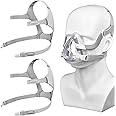 2 Pack CPAP Headgear for Resmed Airfit F20 with 4 Magnetic Clips, Replacement Headgear Compatible with Resmed Mask F20, Mediu
