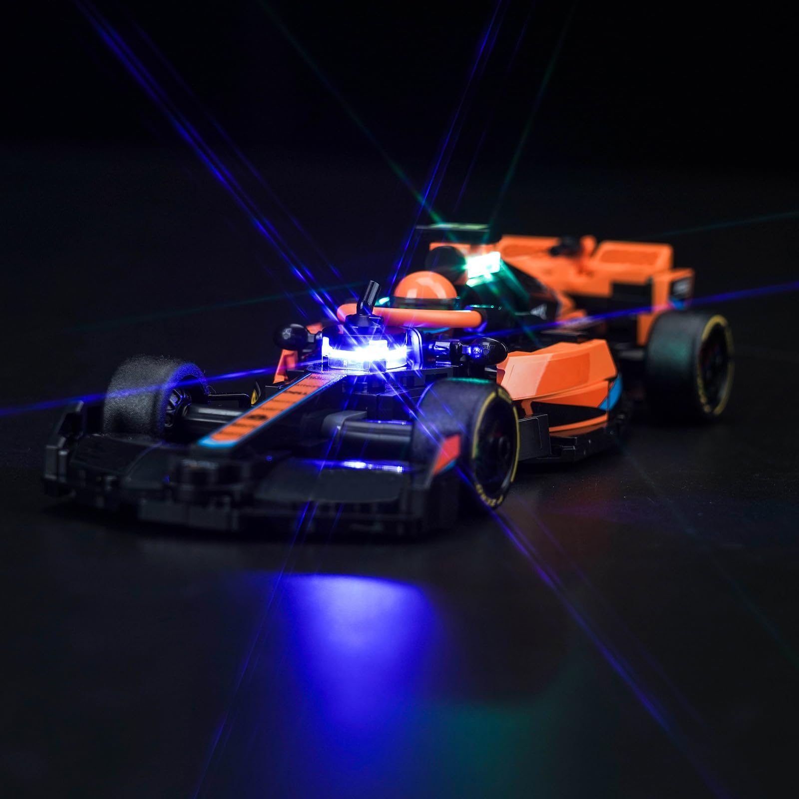 Led Light Set for Lego 2023 McLaren Formula 1 Race Car (No Model), Decoration Lighting Set for Lego 76919 McLaren Formula 1 Race Car Creative Toys — image 1