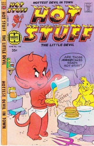 Hot Stuff The Little Devil Comic Book 144 (Hottest Devil In Town, 1)