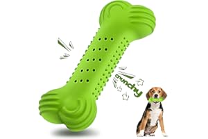 LUKITO Puppy Chew Toys, Durable Dog Bones Dog Chew Toys for Teething, Tough Puppy Teething Toys with Natural Rubber for Small and Medium Dog