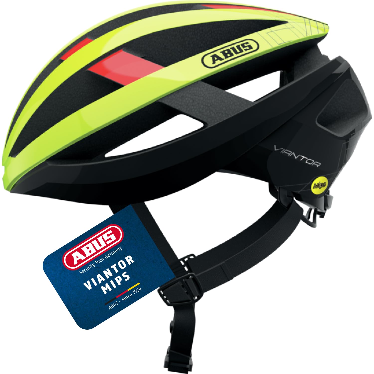 ABUS Viantor MIPS road bike helmet - Sporty bike helmet with MIPS impact protection for beginners - for men and women