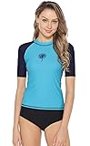 Marina Threads Women's Short Sleeve Rash Guard