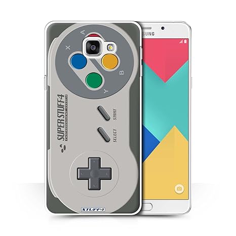 Stuff4® Hülle/Case für Samsung Galaxy A9 (2016) / Super Nintendo Muster/Spielkonsolen Kollektion