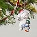 Hallmark 1595QX9375 Snowball and Tuxedo #17 Cookies for Santa Keepsake Christmas Ornaments