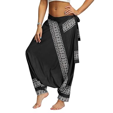 Btruely Pantalones de harén de Mujer, Pantalones de Linterna ...