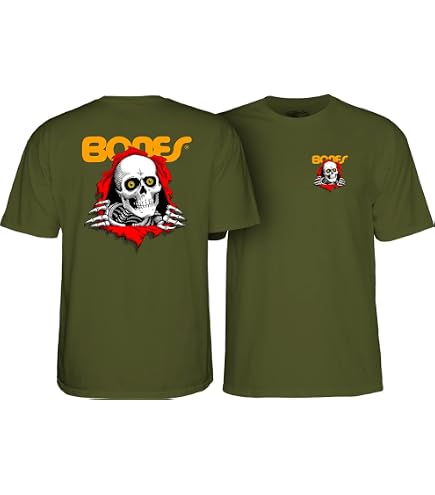 Amazon.com: Powell Peralta Bones Brigade Autobiography T-Shirt