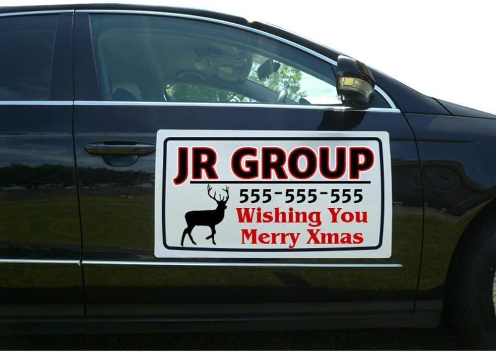 Amazon Com Banner Buzz Make It Visible Custom Vehicle Magnetic
