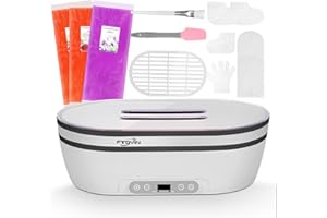 FTOYIN 4500ML Paraffin Wax Machine for Hand and Feet，Paraffin Wax Warmer with 3 Pack Paraffin Wax (2.98lbs)，Paraffin Bath for Smooth and Soft Skin, Quick Heat Relieves Arthritis Pain