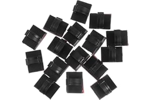 Zerodeko 100 Pcs Self Adhesive Cable Clips Wire Organizer Cord Management Holder for Home Office Desk