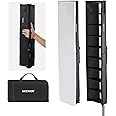 NEEWER Softbox Diffuser with Grid for TL60 LED Light Tube, Diffuser for LED Light Bar with Honeycomb Grill, Bag, Tear Closures for Photo Video Live Stream Portraits Shots Product, NS8S