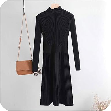 thick knit sweater dress