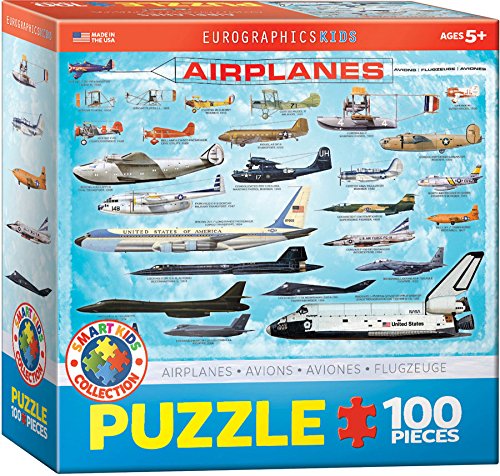 Airplanes 100 Piece Jigsaw Puzzle