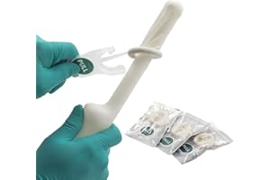 CHOYTONG Ultrasound Probe Cover with Lubricated, Quick and Easy Pull, Latex Free, Individual Packaging, 20 Pcs/Box