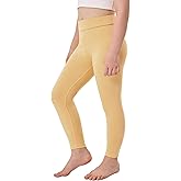 Dreammonkey 2T to 13Years Girls Cotton Leggings Toddler Kids Basic Solid Footless Tights Soft Stretchy Layering Yoga Pants