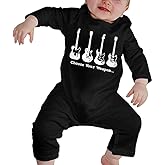 XieTao Choose Your Weapon Music Guitar Boutique Baby Bodysuit Onesie Unisex Long Sleeve Black