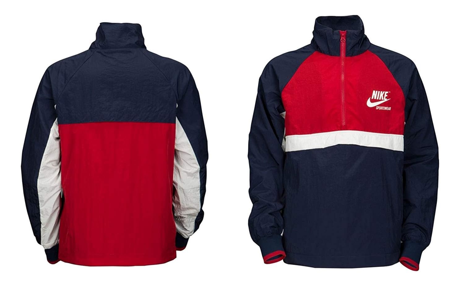 nike half zip rain jacket