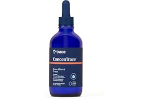 Trace Minerals ConcenTrace Trace Mineral Drops | Supports Energy, Digestion, Bone Health & Hydration, 70+ Ionic Trace Minerals w/Magnesium, Chloride & Potassium | Keto, Vegan & Non-GMO | 48 Servings