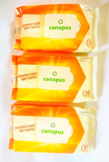 canopus wet wipes